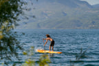 Pack completo de tabla de paddle surf inflable Aqua Marina Fusion 10'10" con remo, inflador y mochila