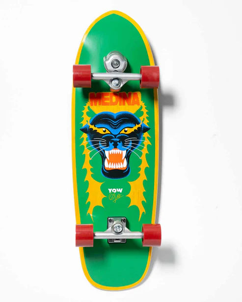 Surfskate YOW Medina Panthera 33.5 pulgadas completo