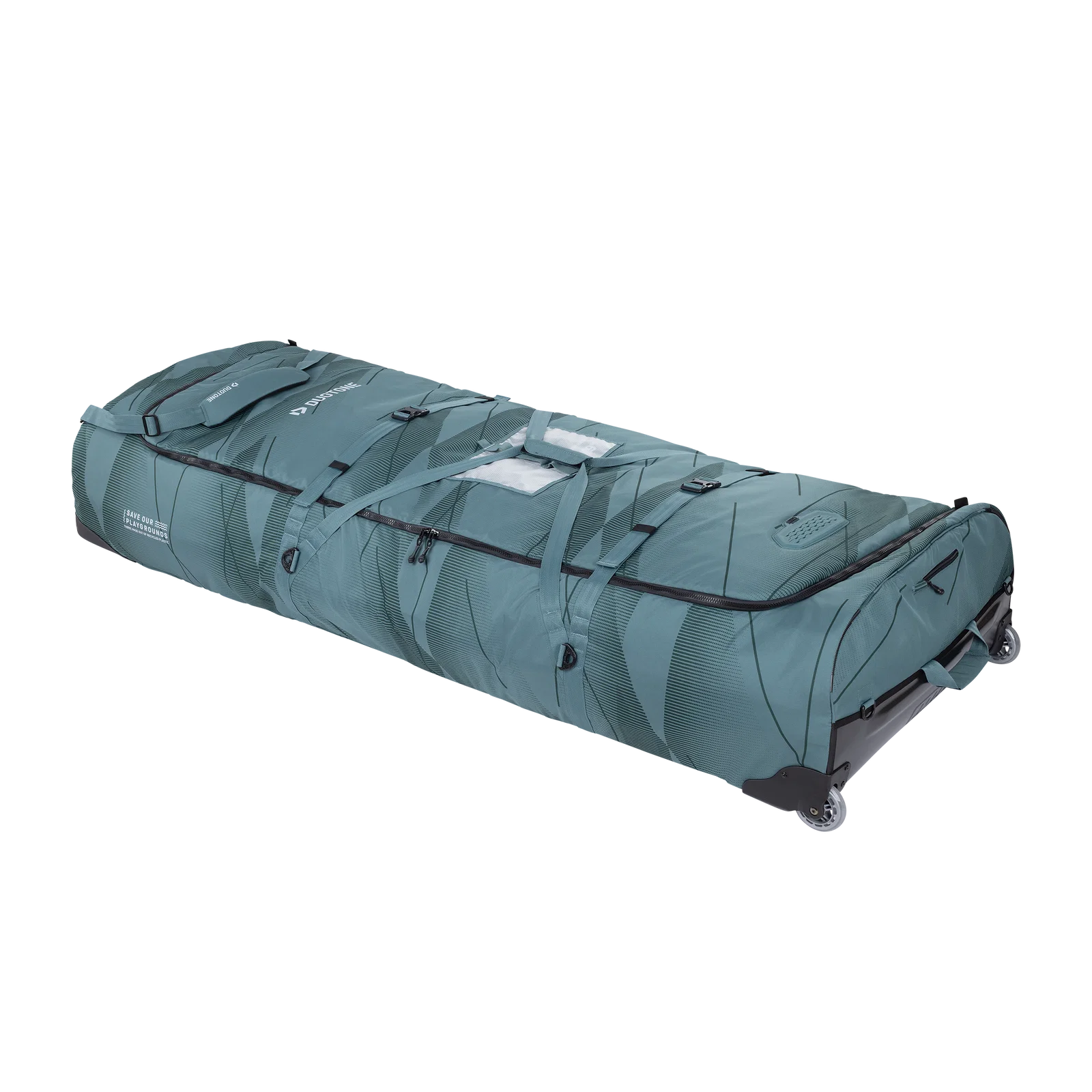 Bolsa de viaje para tabla y alas de wing foil Duotone Wing Team Bag 2026 en color verde pizarra Slate Green