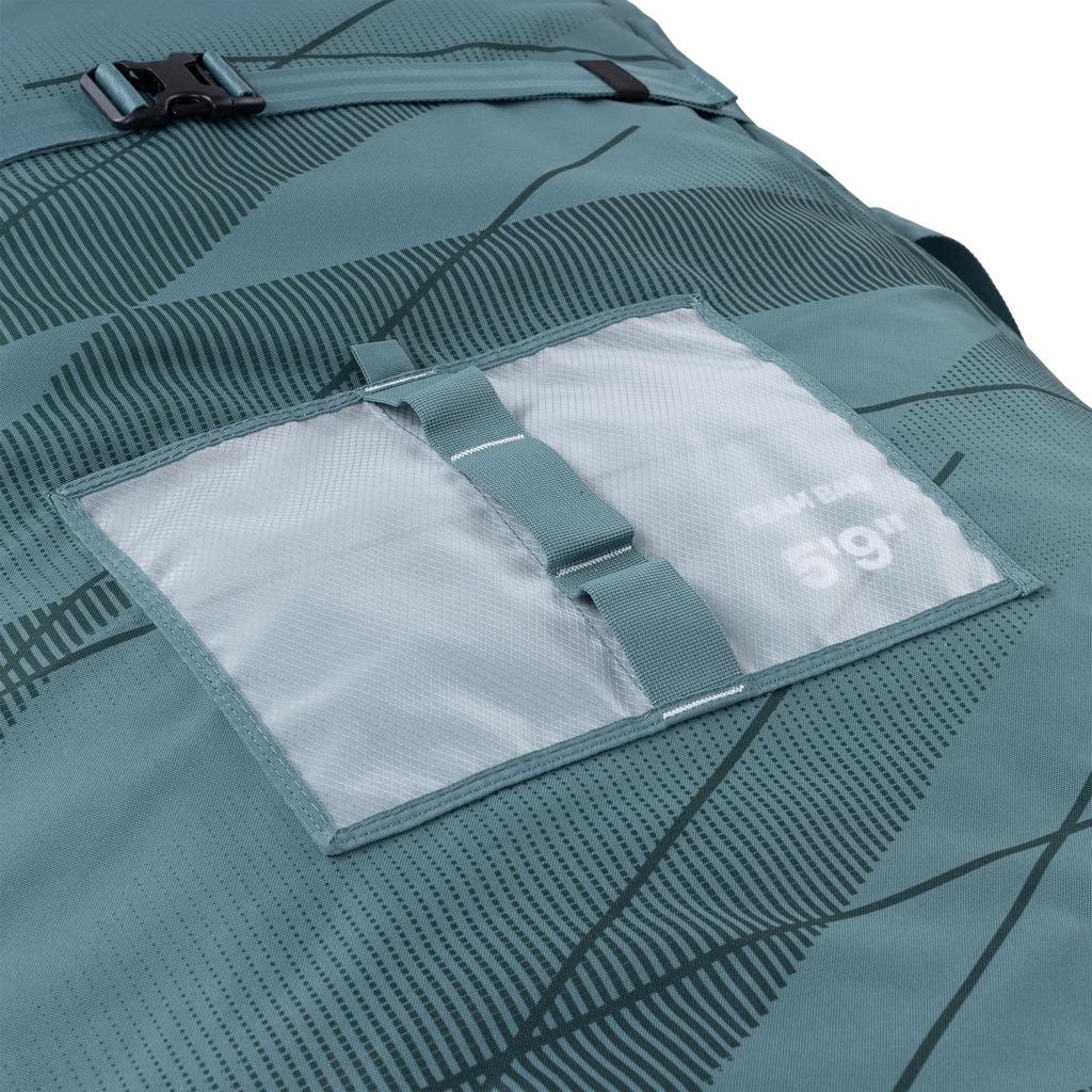 Bolsa de viaje para tabla y alas de wing foil Duotone Wing Team Bag 2026 en color verde pizarra Slate Green