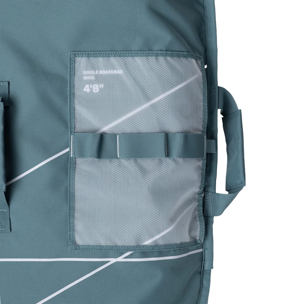 Funda individual para tabla de wing foil Duotone Wing Boardbag Single 2026 en color verde pizarra Slate Green