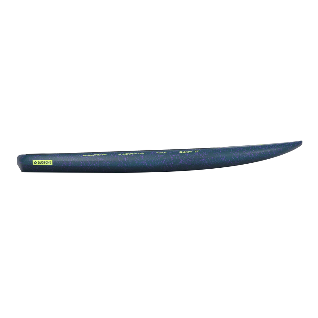 Tabla de wing foil híbrida Duotone Skybrid SLS 2027 con construcción de carbono SLS