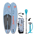 Pack de paddle surf hinchable de touring Duotone Flow Air SLS con remo y accesorios