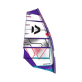 Vela de windsurf Freerace y Slalom Duotone S_PACE 2026 color blanco y violeta
