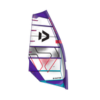 Vela de windsurf Freerace y Slalom Duotone S_PACE 2026 color blanco y violeta