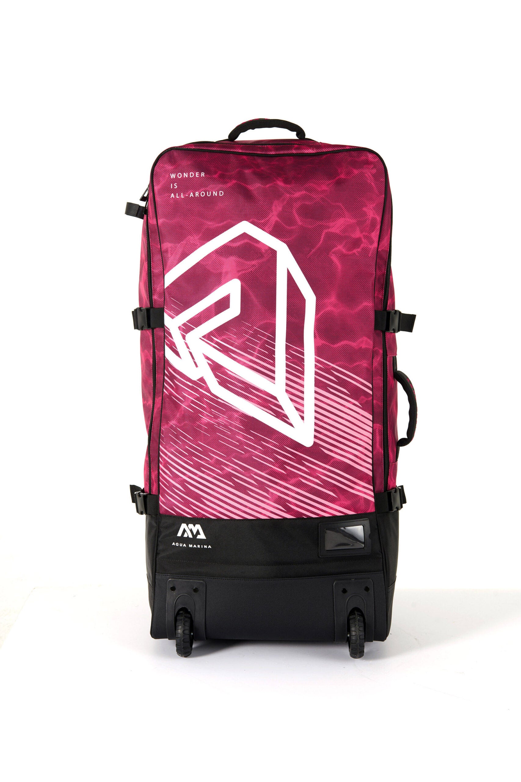 Bolsa de transporte con ruedas para paddle surf Aqua Marina Raspberry 132L  