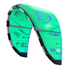 Cometa de kitesurf Duotone Evo 2026 color verde C16 Green