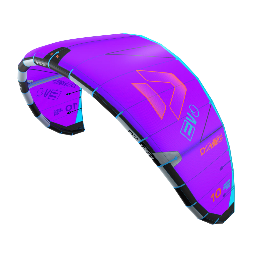 Cometa de kitesurf Duotone Evo 2026 en color purple tono morado

