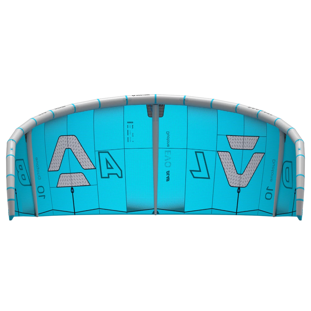 Cometa de kitesurf Duotone Evo DLAB 2027 con estructura ligera de Aluula
