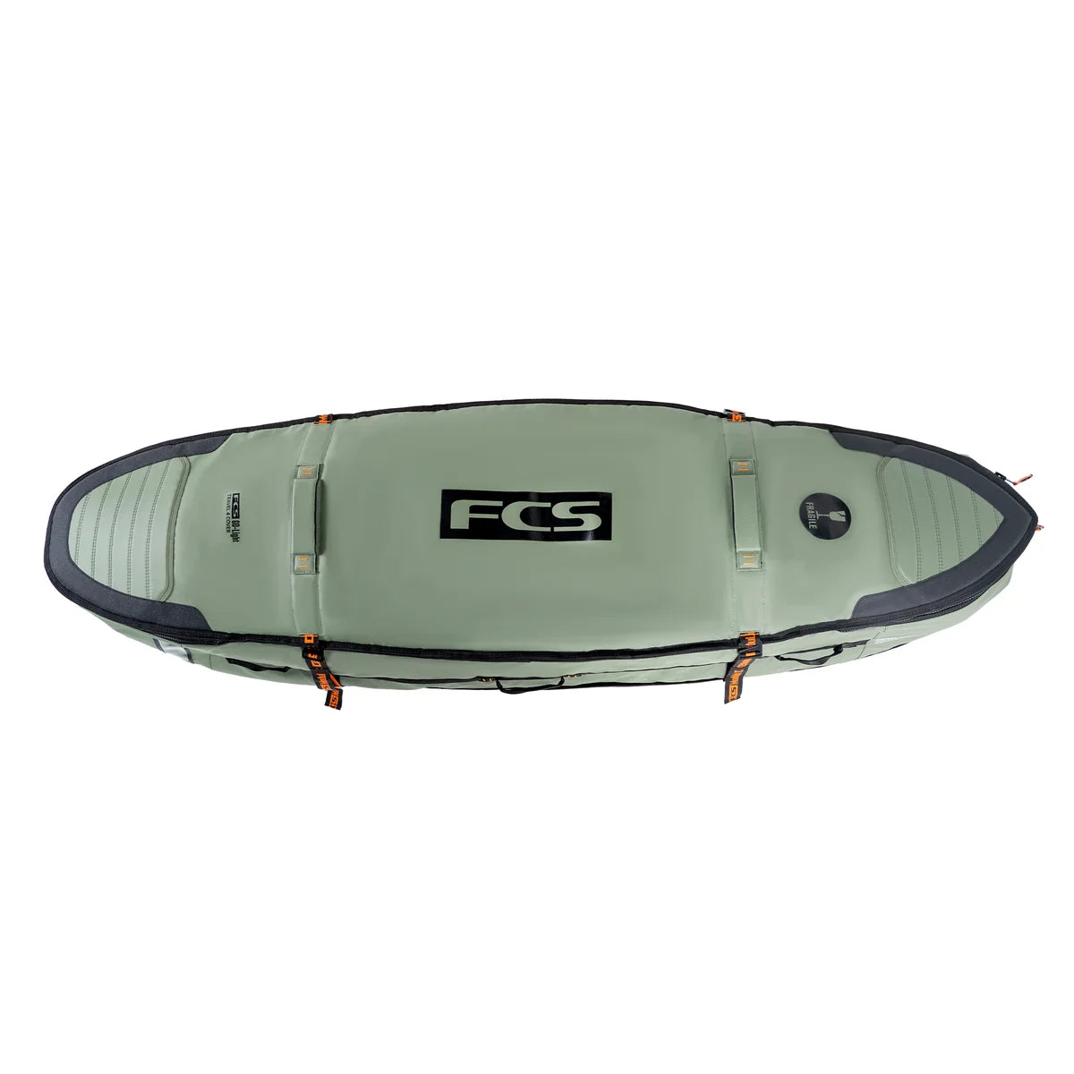 Funda de viaje cuádruple para tablas de surf FCS Travel 4 Shortboard Fish Cover