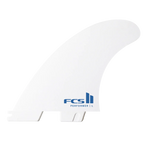 Juego de quillas de surf FCS II Performer White Edition en color blanco