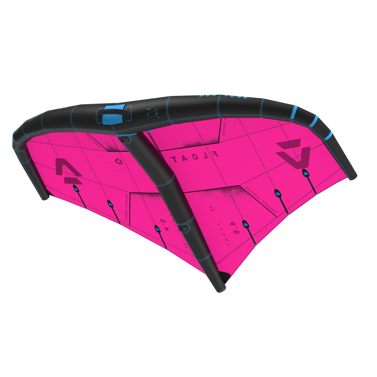 Ala de wing foil para viento flojo Duotone Float 2026 vista frontal
