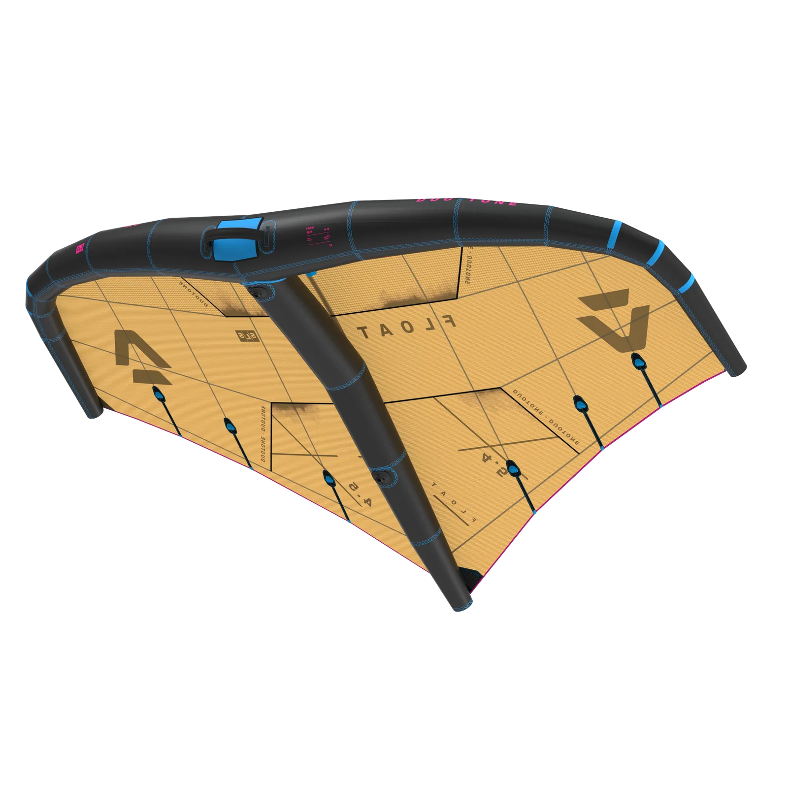 Ala de wing foil para viento flojo Duotone Float SLS 2026 vista frontal