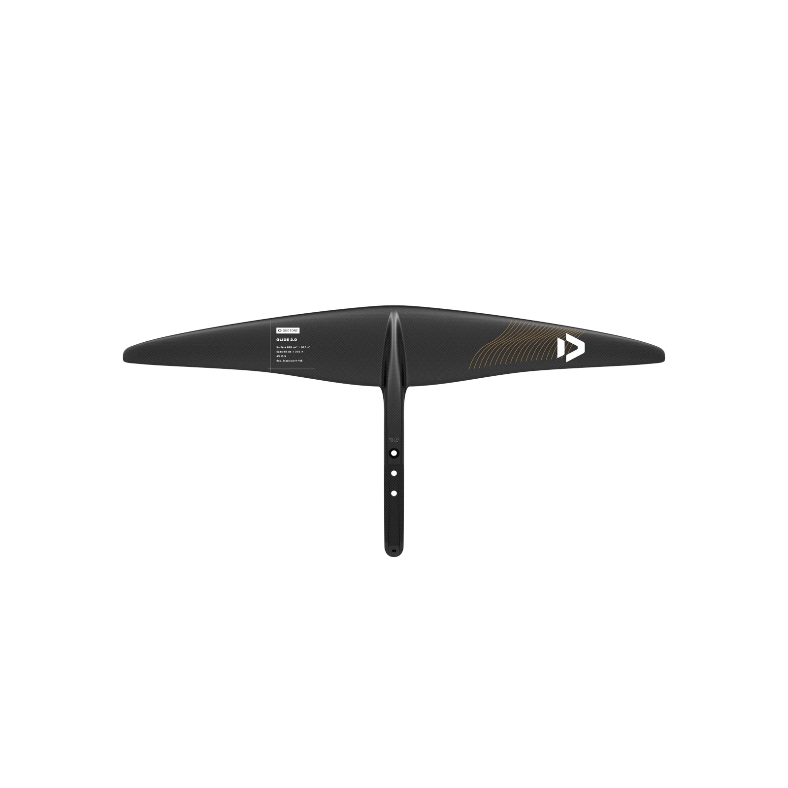 Ala delantera de foil en carbono de alto módulo Duotone Front Wing Glide 2.0 D LAB 2025