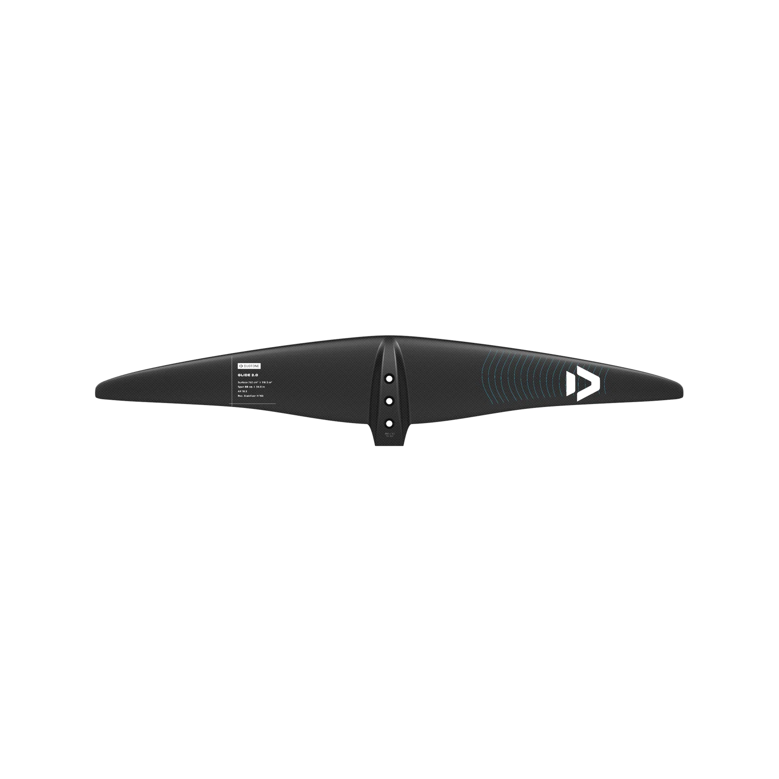 Ala delantera de foil en carbono Duotone Front Wing Glide 2.0 SLS 2025