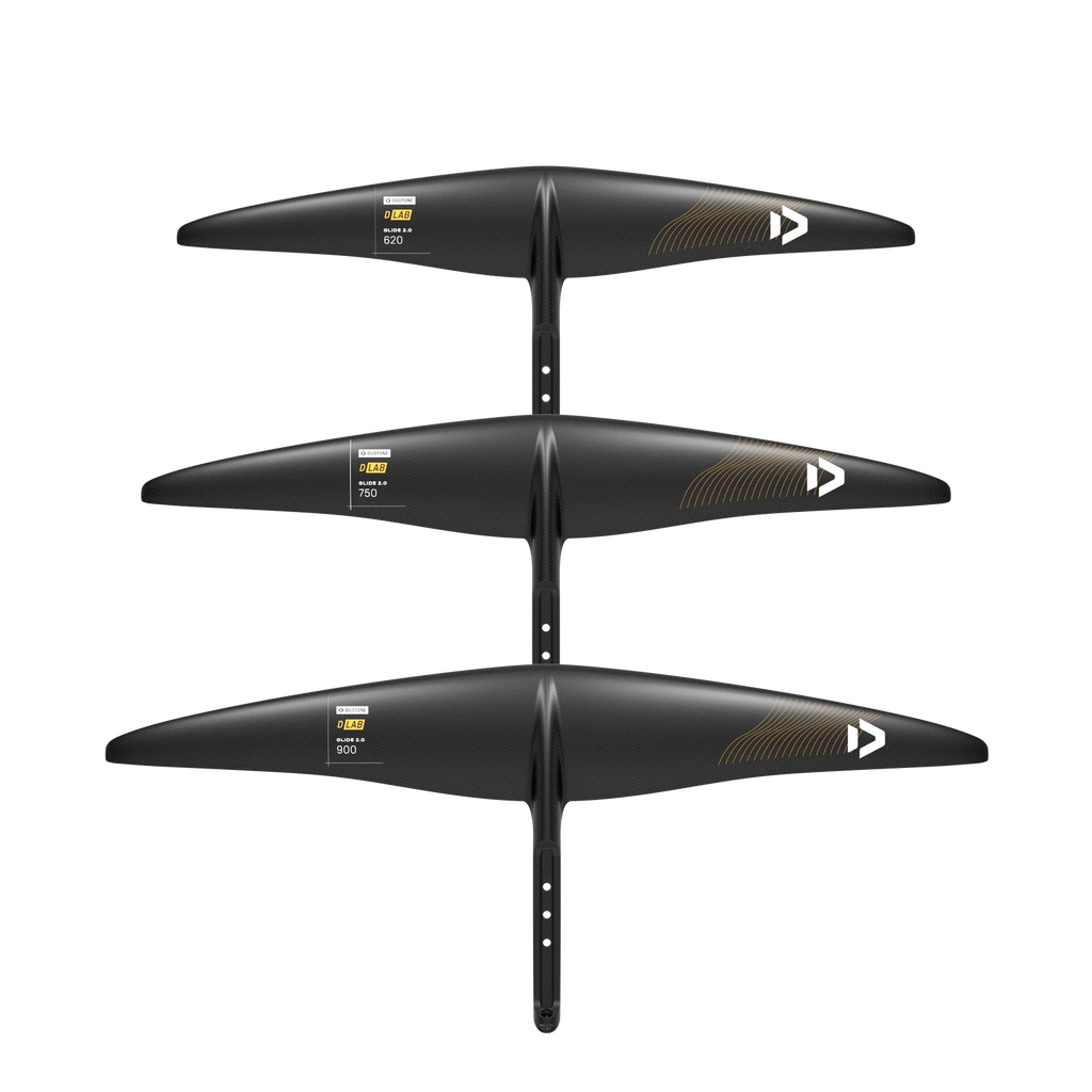 Ala delantera de foil en carbono de alto módulo Duotone Front Wing Glide 2.0 D LAB 2025