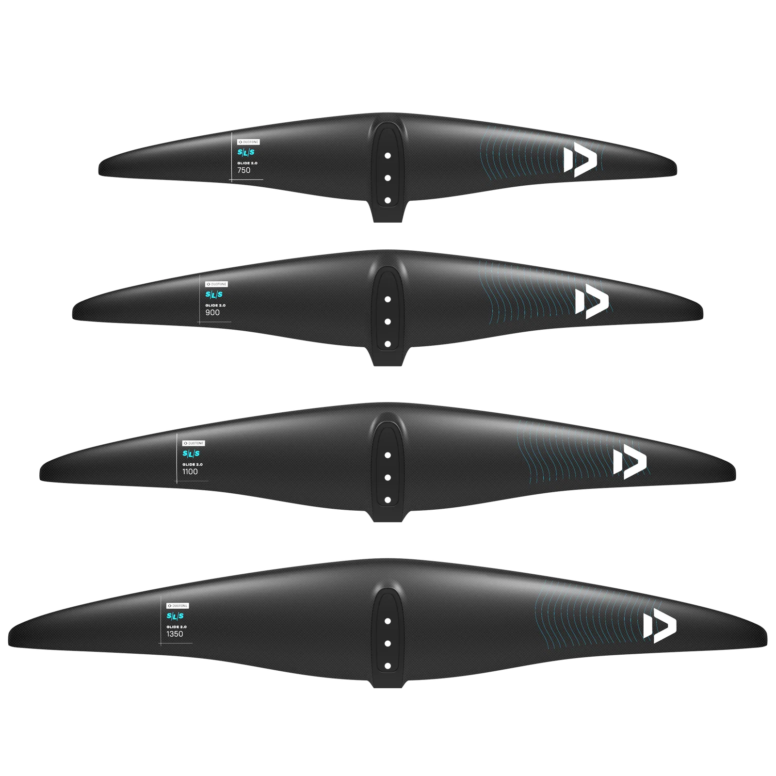 Ala delantera de foil en carbono Duotone Front Wing Glide 2.0 SLS 2025