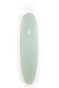 Tabla de surf Indio Surfboards Mid Length 6'6 color menta