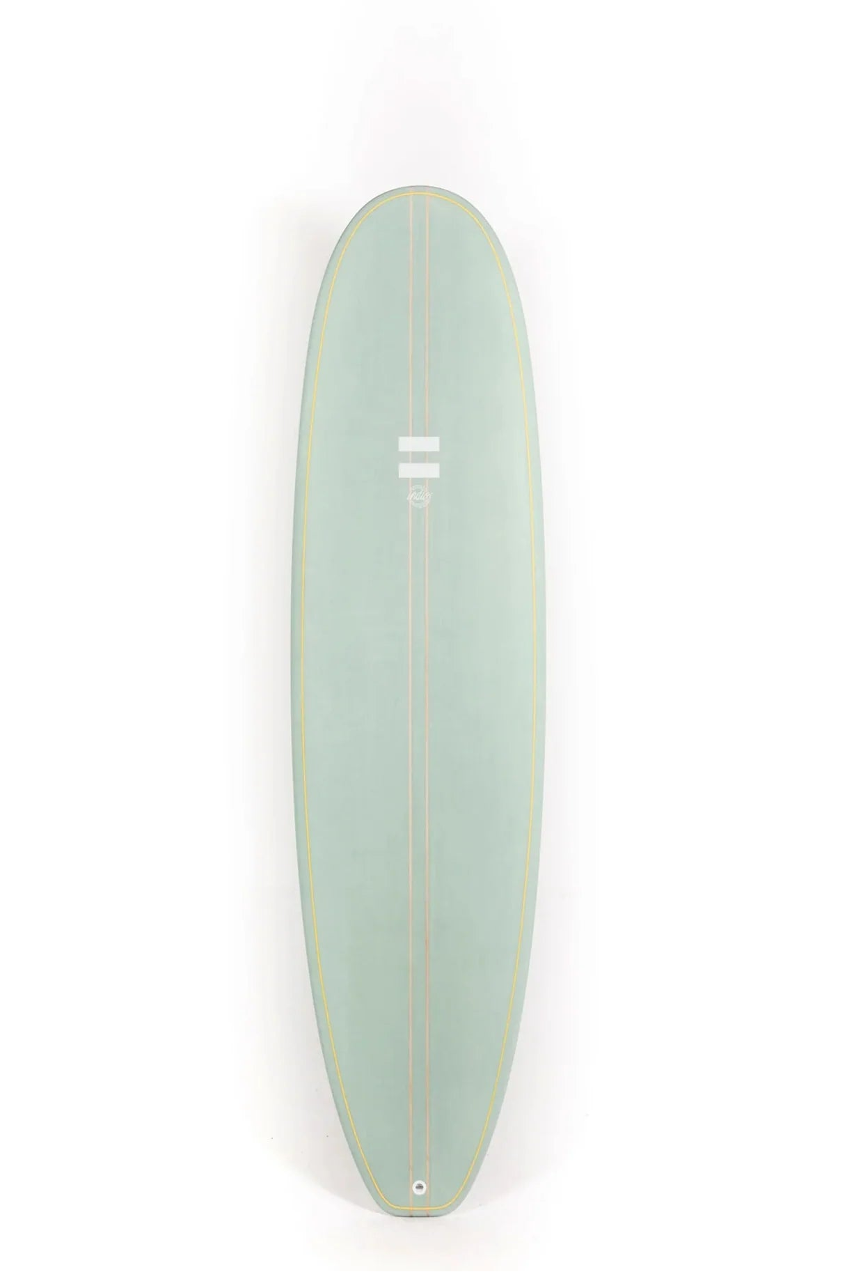 Tabla de surf Indio Surfboards Mid Length 6'6 color menta