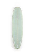 Tabla de surf Indio Surfboards Mid Length 6'6 color menta