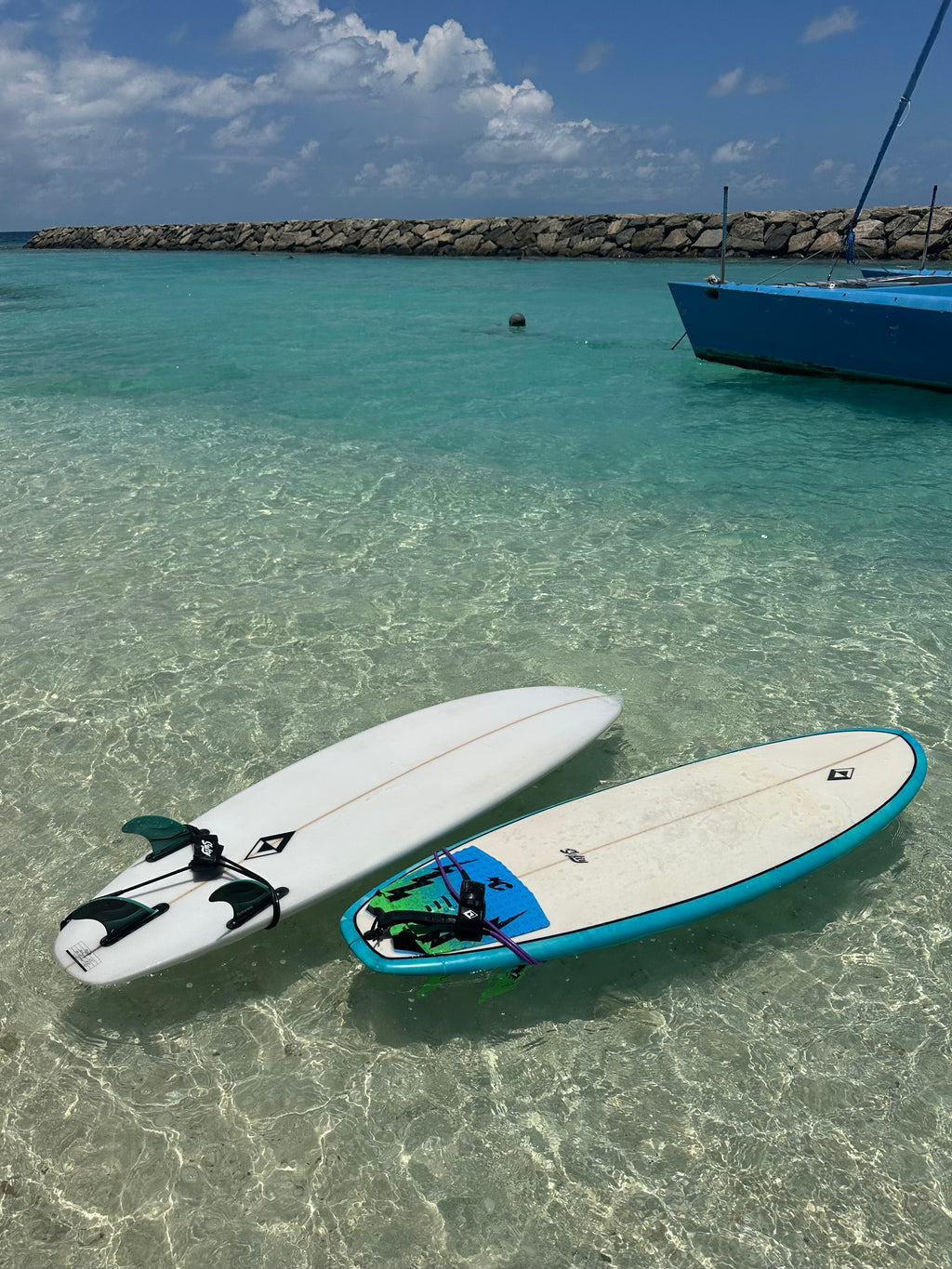 Leash de surf ultraligero Salty Ultra Light de 6 pies para tablas shortboard