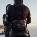 Arnés de kitesurf de cintura para mujer ION Sol Curv 13 en color negro
