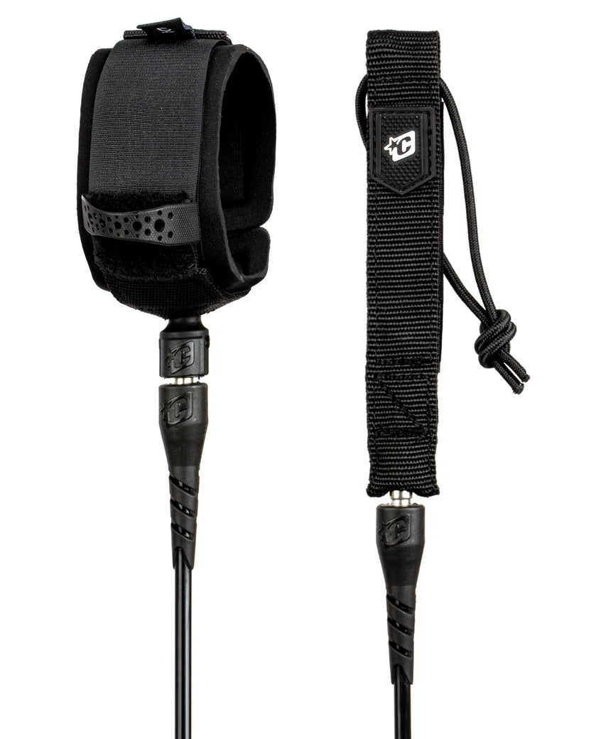 Invento de surf para tabla corta Creatures of Leisure Icon Leash 6'0" en color Black