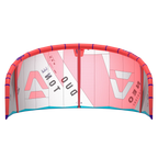 Cometa de kitesurf para olas Duotone Neo 2025 en color Coral y Light Grey