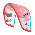 Cometa de kitesurf para olas Duotone Neo 2025 en color Coral y Light Grey