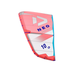 Cometa de kitesurf para olas Duotone Neo 2025 en color Coral y Light Grey