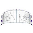 Cometa de kitesurf para olas Duotone Neo Concept Blue 2026 color blanco undyed