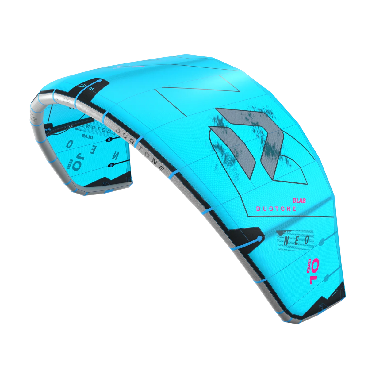 Cometa de kitesurf para olas Duotone Neo DLAB 2026 con estructura ligera de Aluula