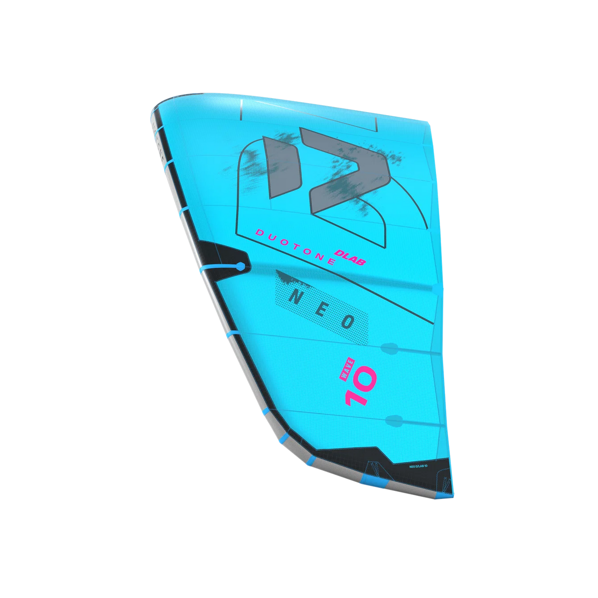 Cometa de kitesurf para olas Duotone Neo DLAB 2026 con estructura ligera de Aluula