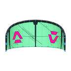 Cometa de kitesurf de olas Duotone Neo SLS 2026 color verde y rosa Green Pink