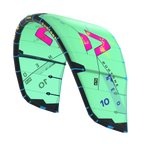 Cometa de kitesurf de olas Duotone Neo SLS 2026 color verde y rosa Green Pink