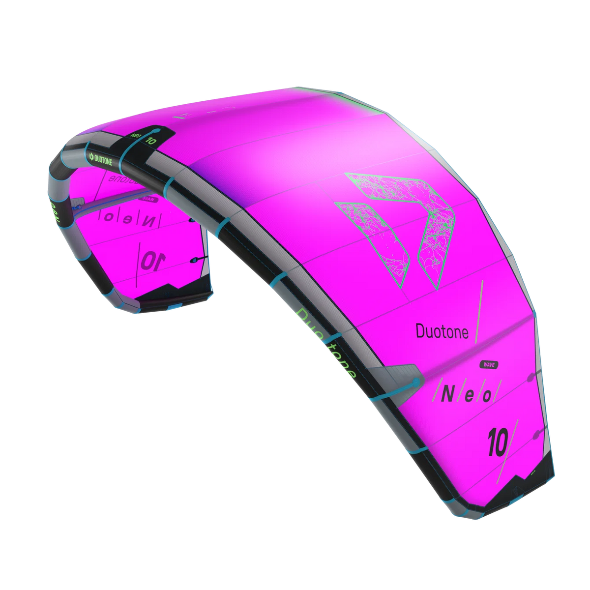 Cometa de kitesurf para olas Duotone Neo 2027 en color Pink