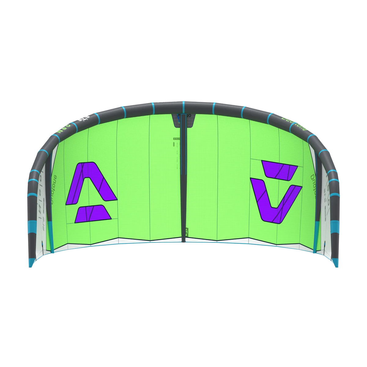Cometa de kitesurf para olas Duotone Neo SLS 2027 en color Light Lime / Undyed