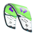Cometa de kitesurf para olas Duotone Neo SLS 2027 en color Light Lime / Undyed