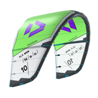 Cometa de kitesurf para olas Duotone Neo SLS 2027 en color Light Lime / Undyed