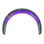 Cometa de kitesurf para olas Duotone Neo SLS 2027 en color Purple / Off-Green