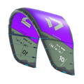 Cometa de kitesurf para olas Duotone Neo SLS 2027 en color Purple / Off-Green