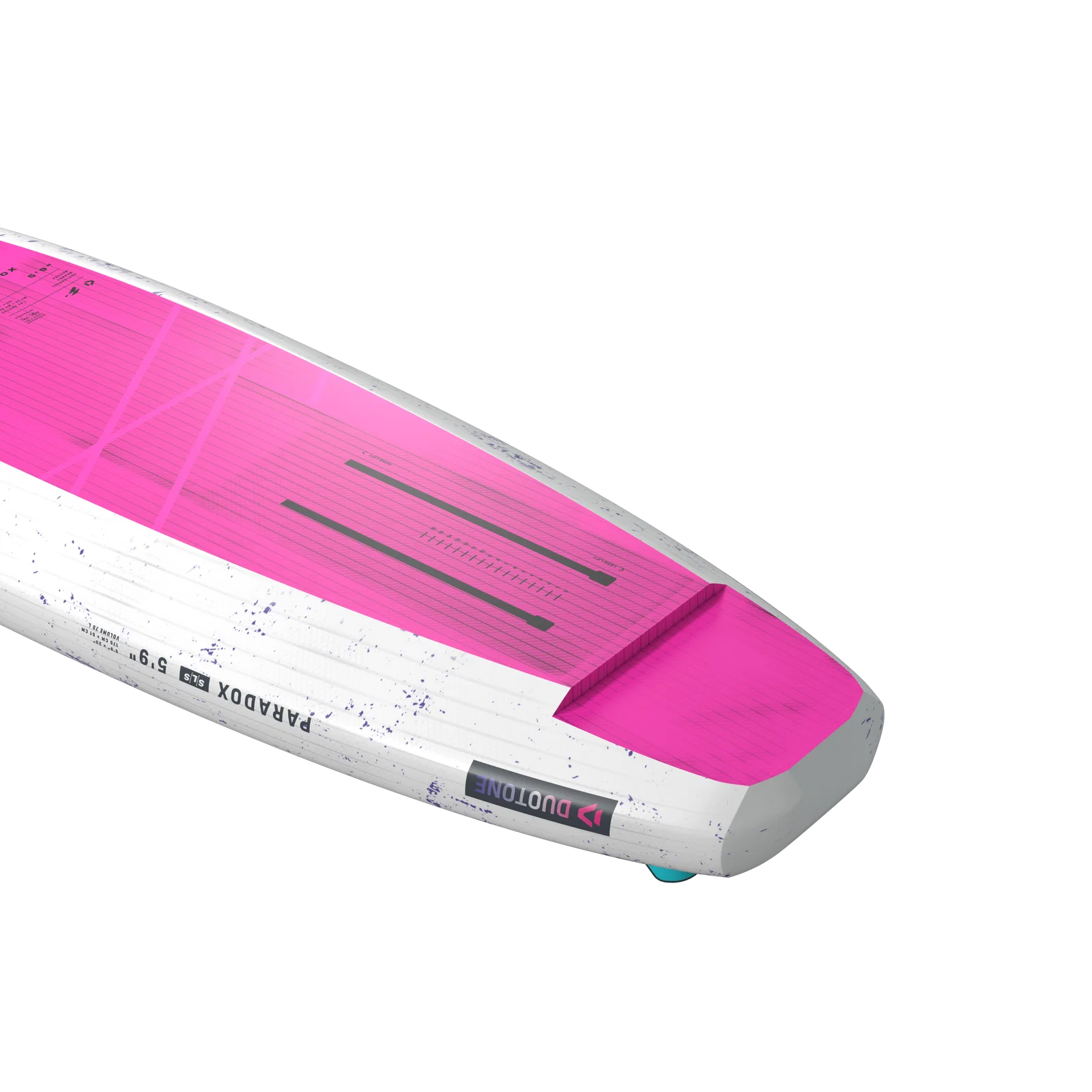 Tabla de wing foil para jóvenes Duotone Paradox SLS YT 2026 vista superior