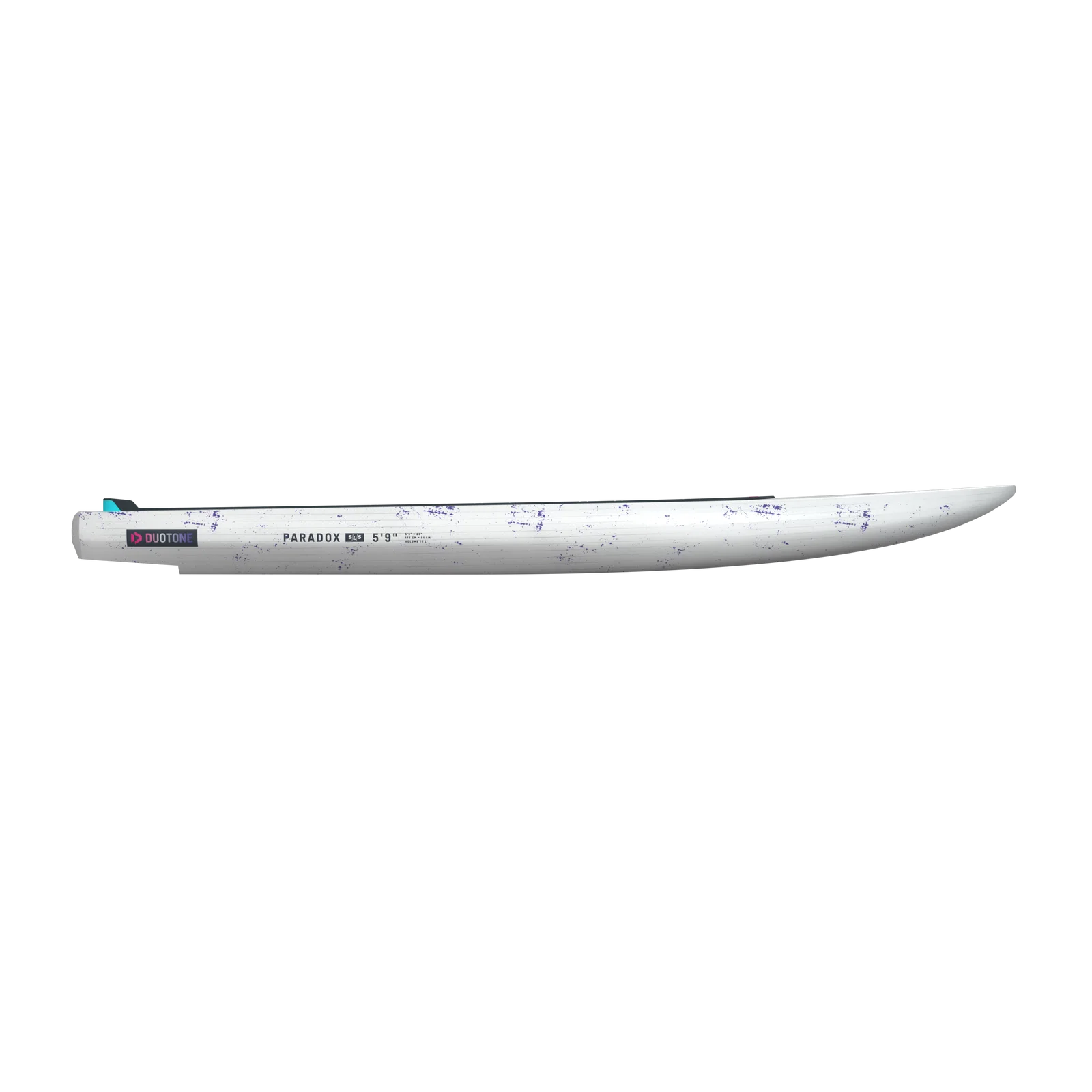 Tabla de wing foil para jóvenes Duotone Paradox SLS YT 2026 vista superior