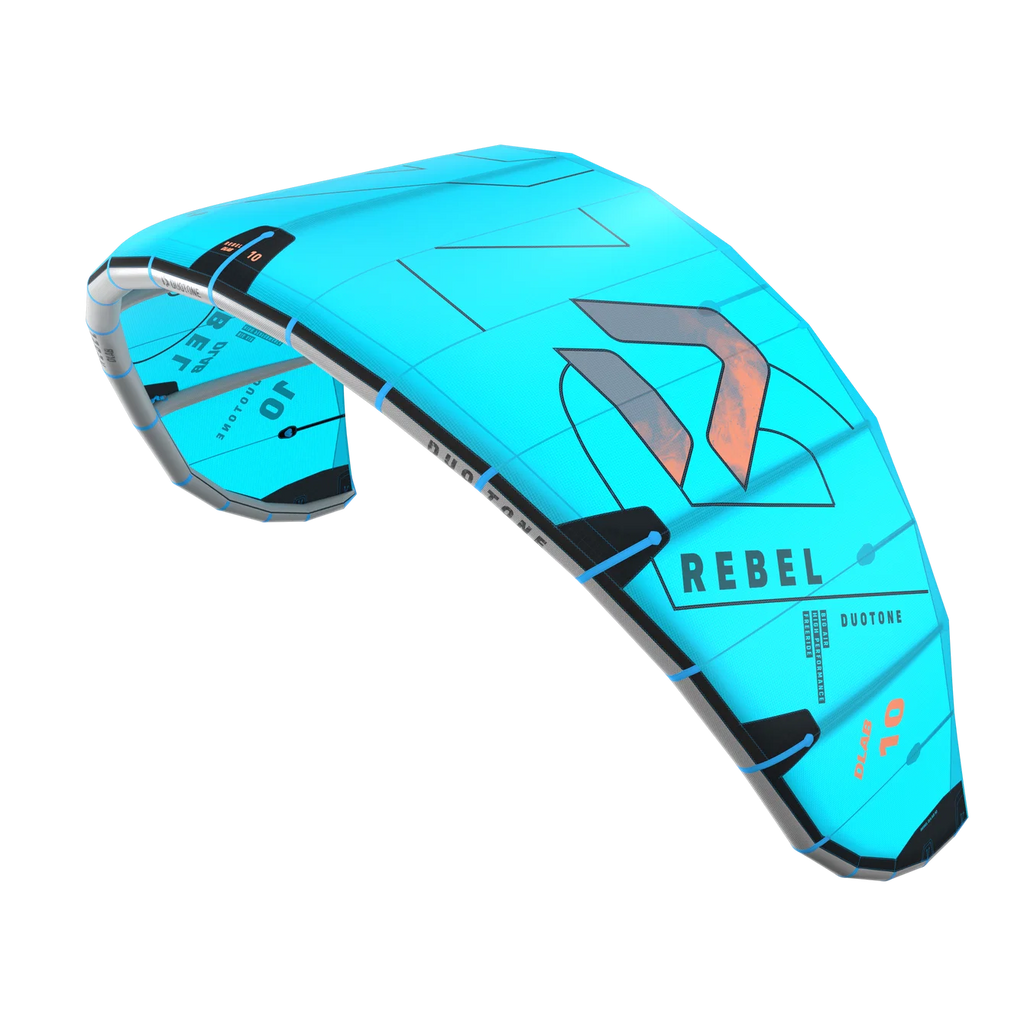 Cometa de kitesurf Duotone Rebel DLAB 2026 con estructura ligera de Aluula para Big Air