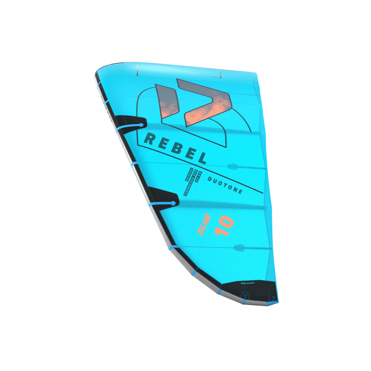 Cometa de kitesurf Duotone Rebel DLAB 2026 con estructura ligera de Aluula para Big Air