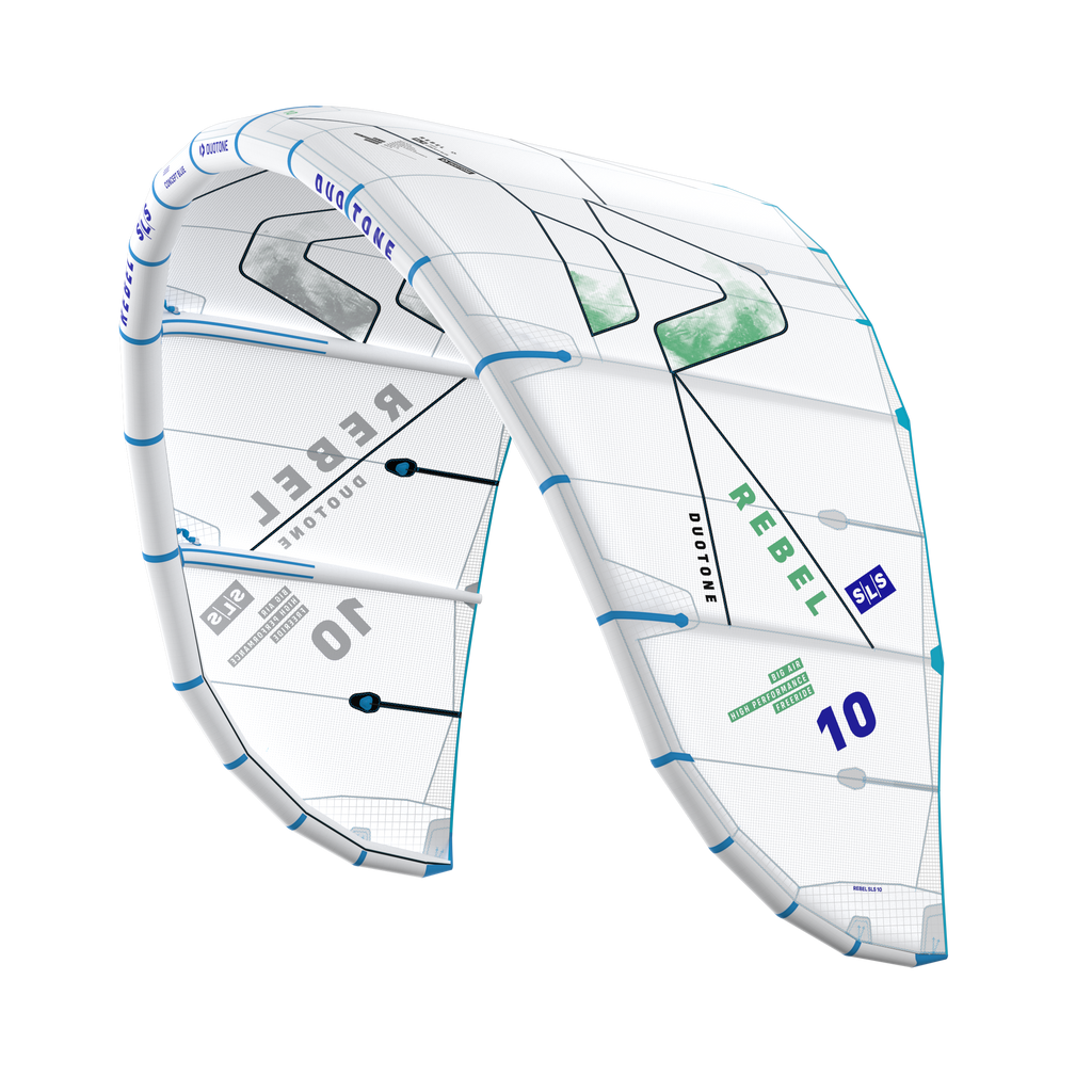 Cometa de Kitesurf Duotone Rebel SLS Concept Blue 2026 Undyed