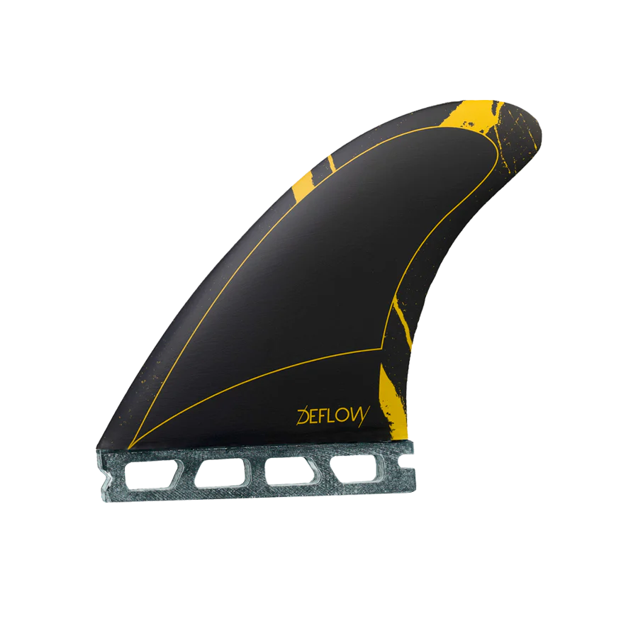 Juego de quillas de surf Deflow Rocket Mustard Thruster con sistema de fijación Futures