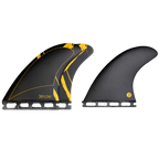 Juego de quillas de surf Deflow Rocket Mustard Thruster con sistema de fijación Futures