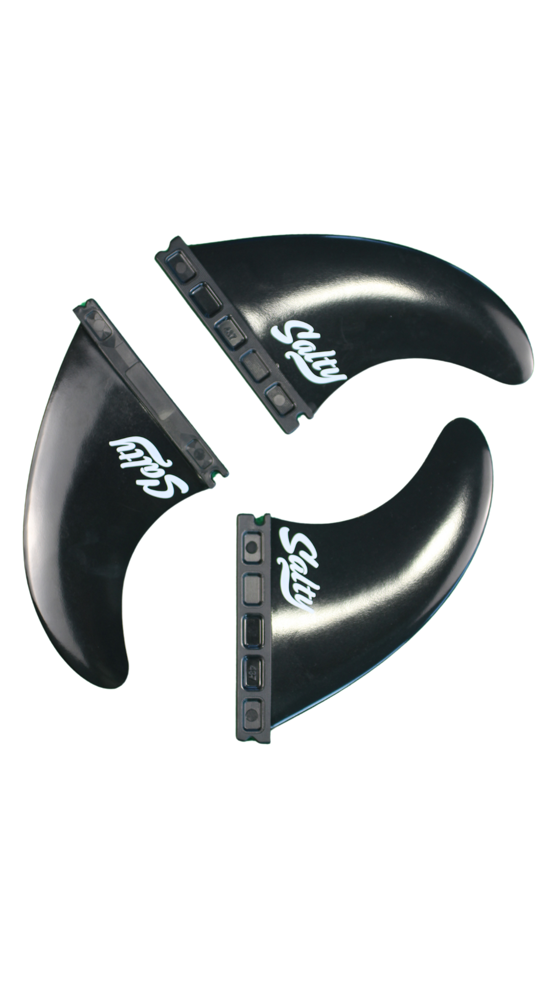 Juego de quillas de surf Salty Future Fins Thruster para cajetín Futures