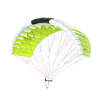 Parawing monocapa Duotone Stash 2026 en color Lime White vista general